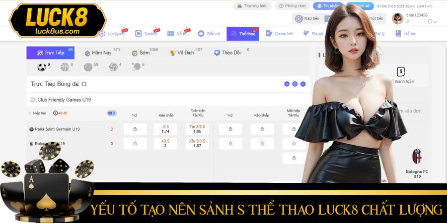 Điều gì khiến S thể thao LUCK8 trở thành lựa chọn hàng đầu